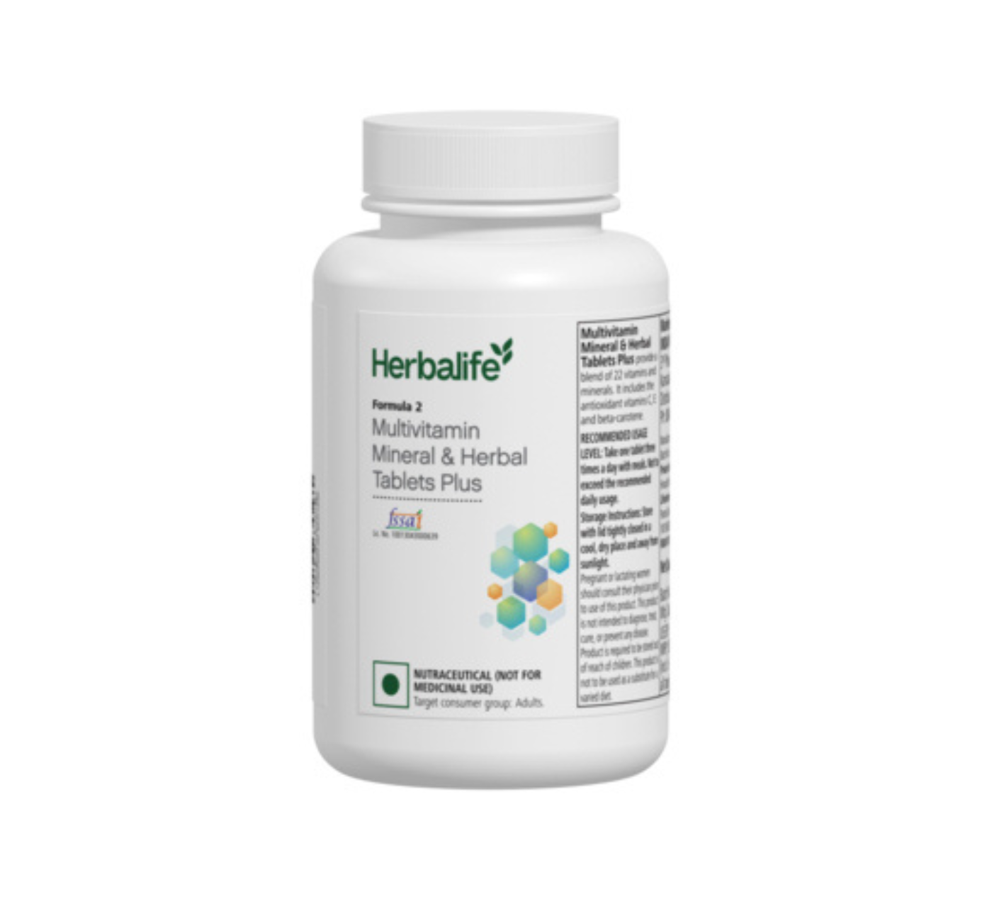 Multivitamin Mineral and Herbal Tablets Plus 90 Tablets