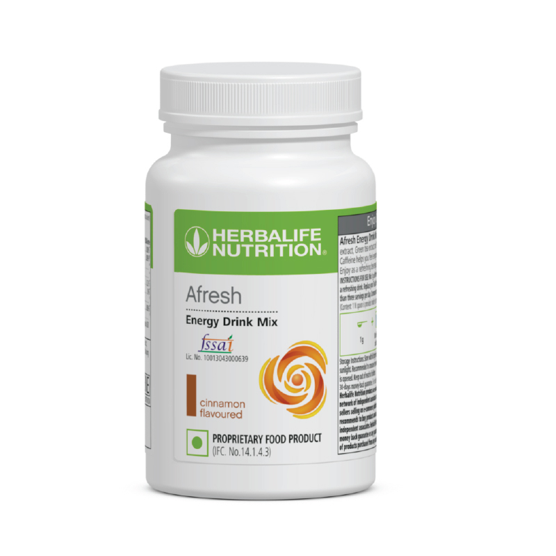 Afresh Energy Drink Mix Cinnamon 50 g